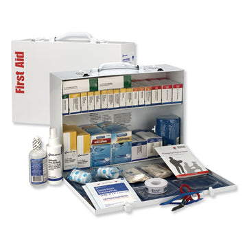 First Aid Only™ Ansi 2015 Class B+ Type I And Ii Industrial First Aid Kit For 75 People, 446 Pieces, Metal Case freeshipping - TVN Wholesale